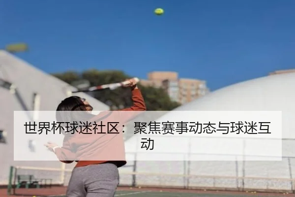 世界杯球迷社区：聚焦赛事动态与球迷互动